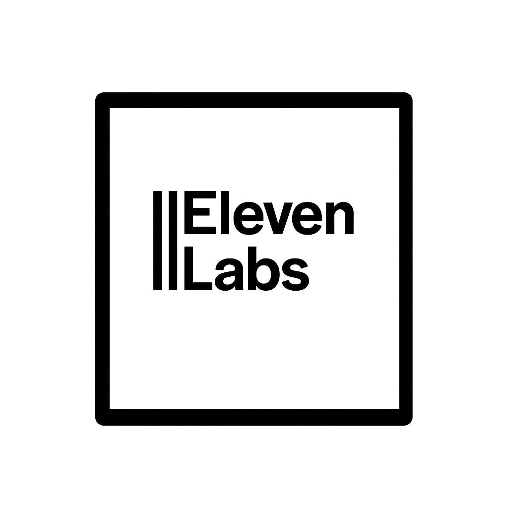 ElevenLabs logo - Best AI voice generator with 50% discount offer