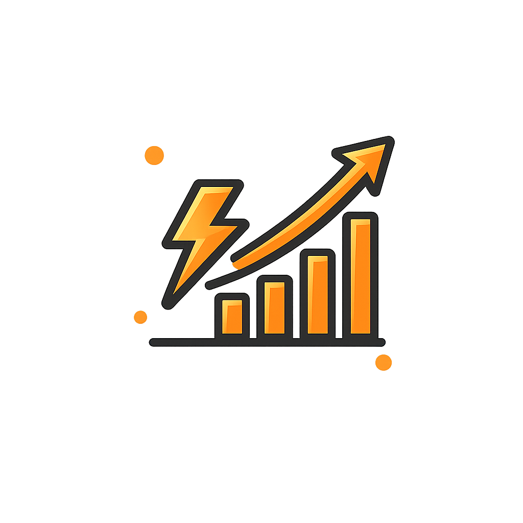 Business growth and strategy category icon