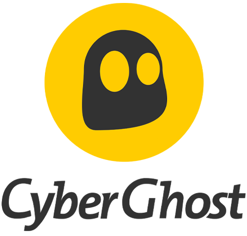 CyberGhost VPN yellow logo - Dedicated streaming servers for Netflix and beginner-friendly interface