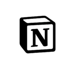 Notion app logo - Best all-in-one workspace for project management and notes