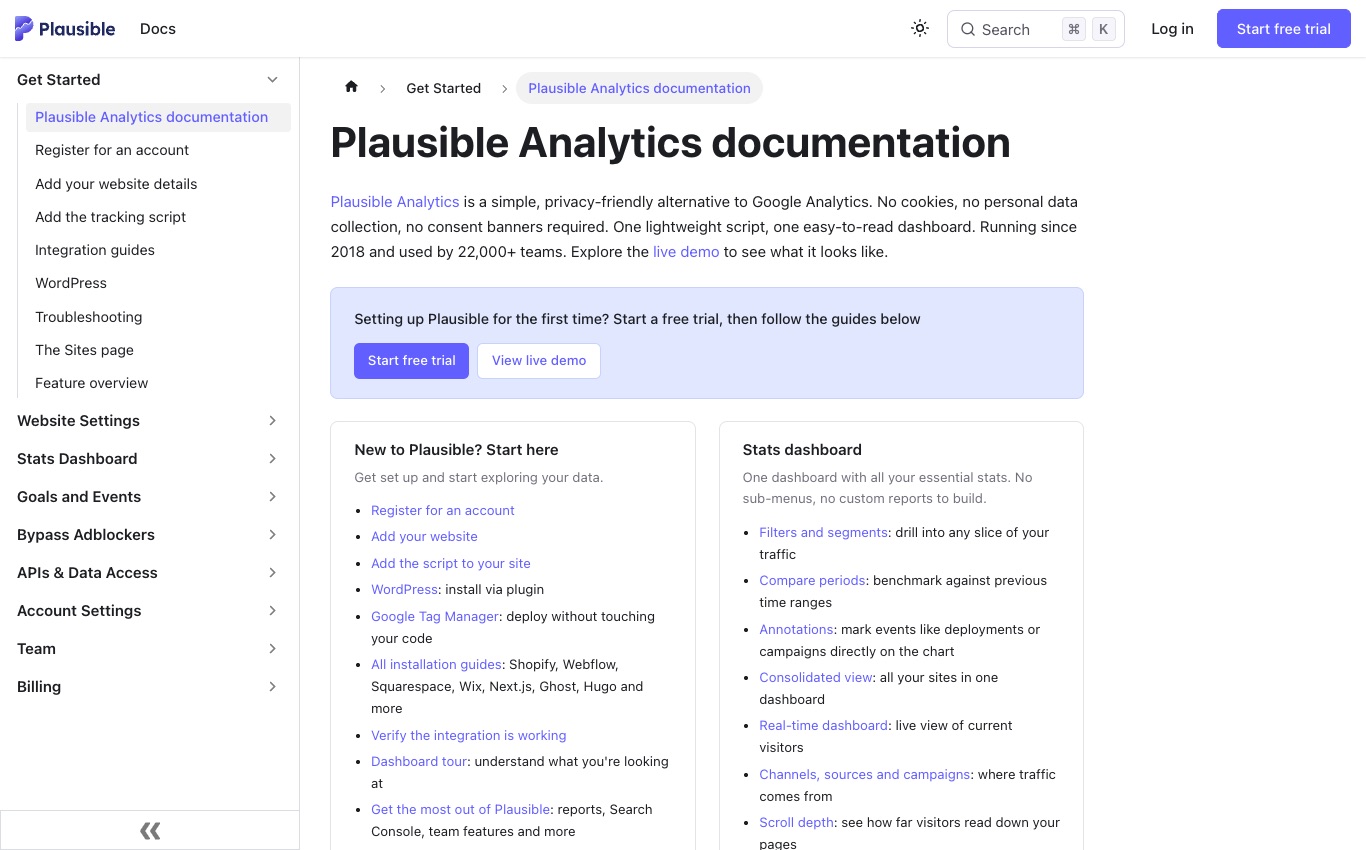 Plausible Picture Example Plausible Analytics Review (2026): Pricing & Alternatives