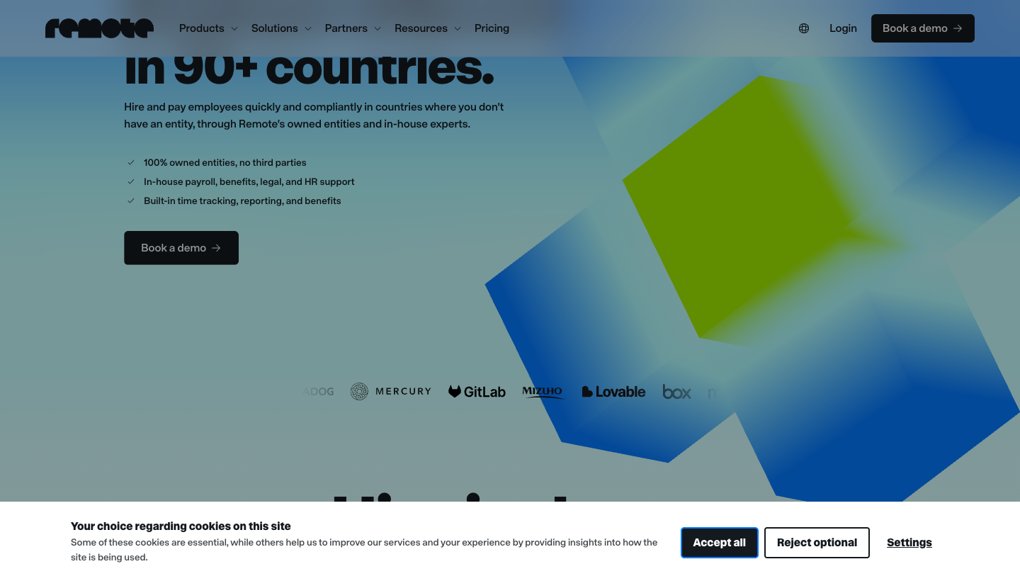 Remote employer of record official product site: owned-entity international hiring