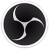 OBS Studio official app logo for creator and streaming software comparison